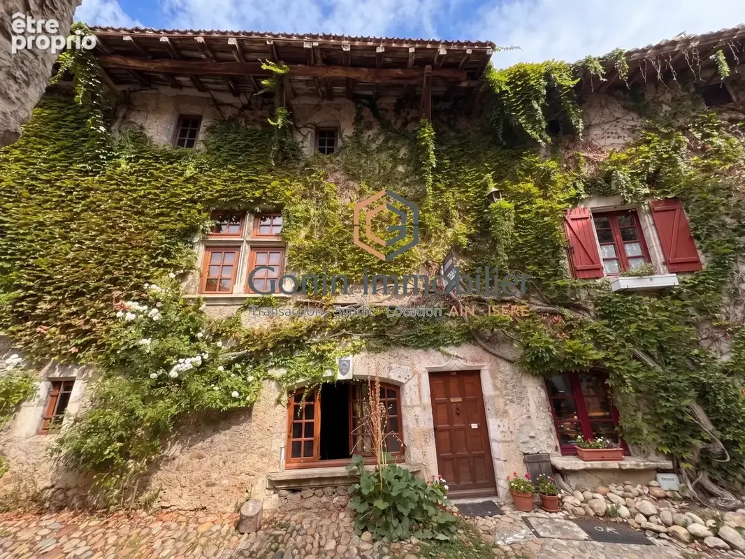 Pérouges — Demeure d'exception en pierre avec jardin, terrasse et accès au chemin de ronde - photo 4