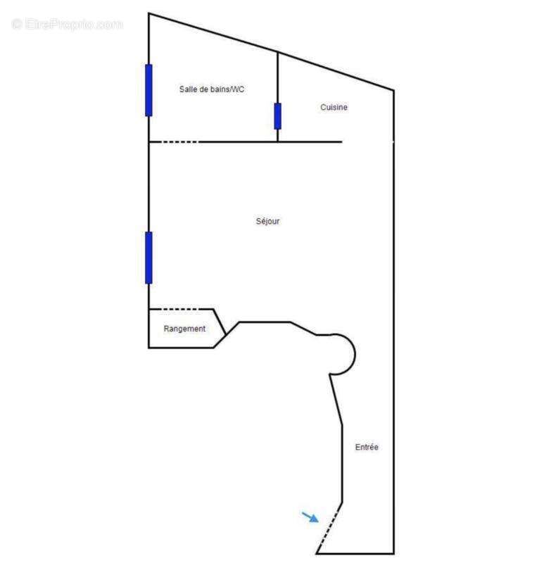 Appartement à PARIS-3E