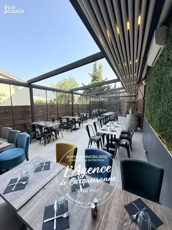 A vendre fonds de commerce restaurant 160 m2 entierement equipe avec terrasse bioclimatique au centre de la ga - photo 9