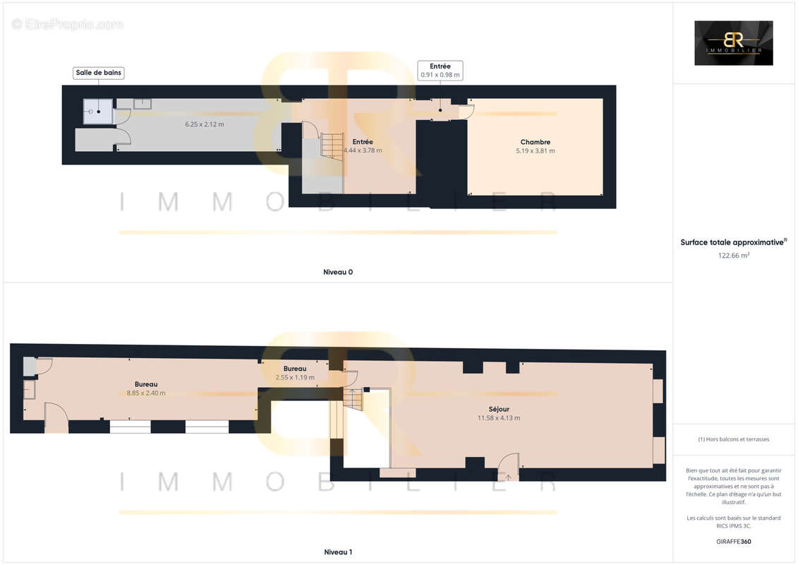Appartement à PARIS-10E