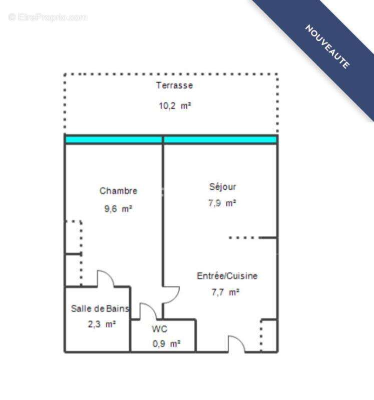 Appartement à VILLENEUVE-LOUBET