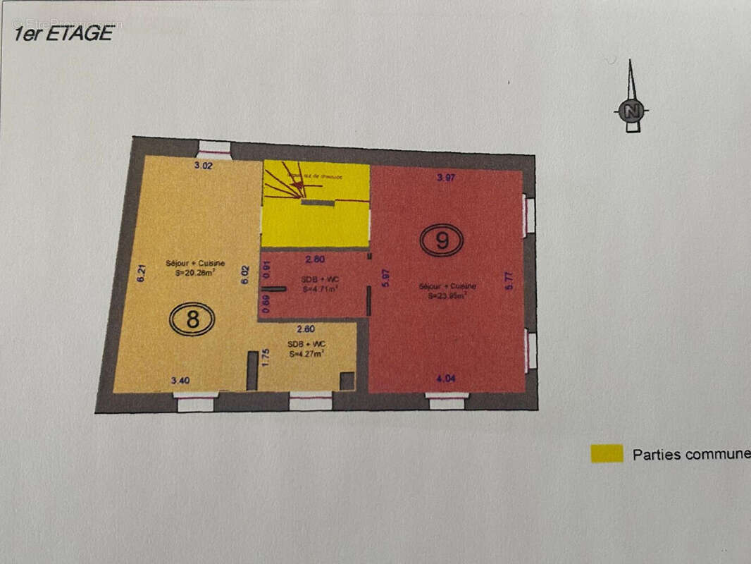 Appartement à PORCHEVILLE