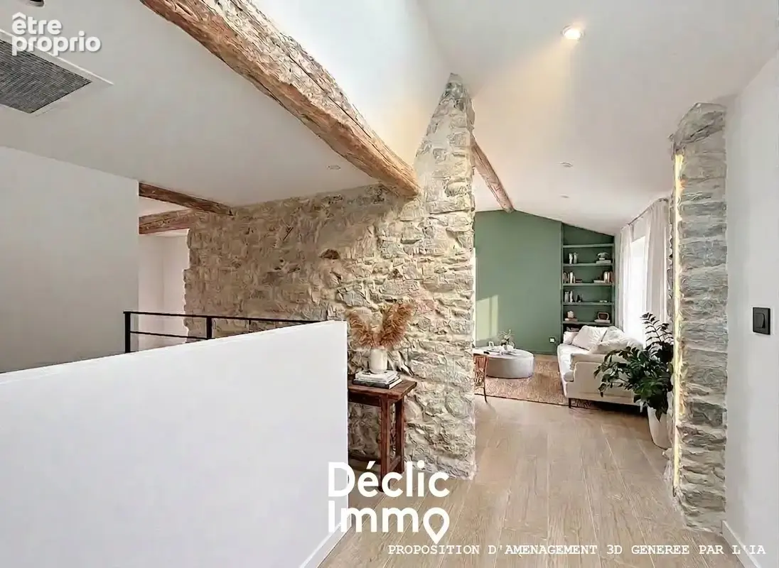 Appartement renove - 3 pieces - balcon -  pegomas - photo 3