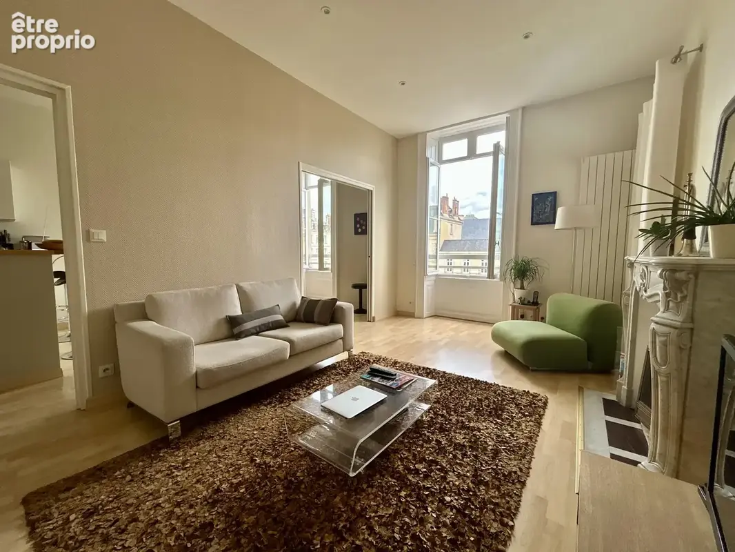 Rennes hyper-centre   quai lamennais   appartement de caractère à deux pas de la vilaine - photo 2