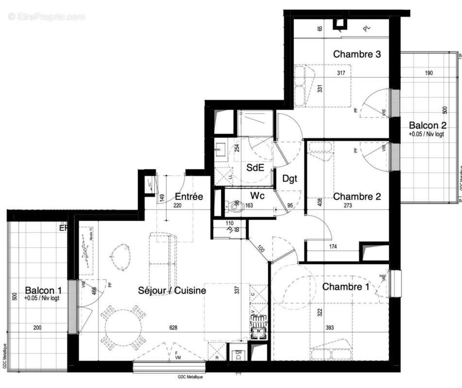 Appartement à LA ROCHELLE