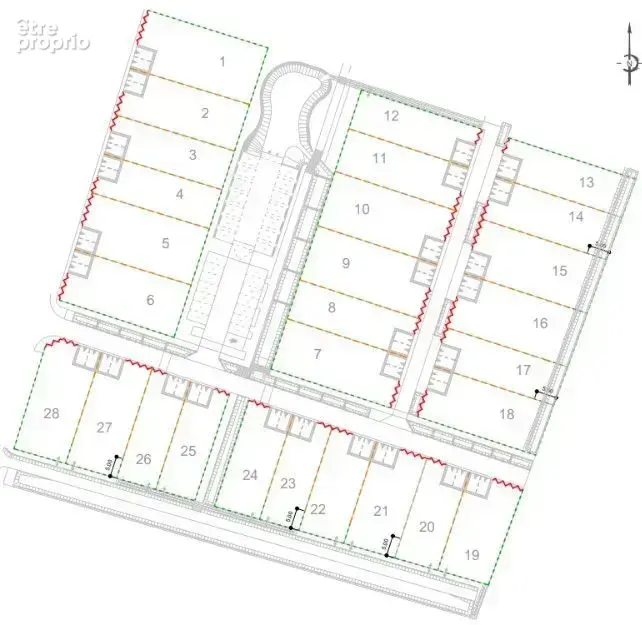 Terrain à bâtir de 441 m2 au prix de 59000 € à COURCON. - photo 1
