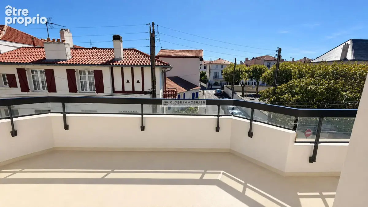 Exeptionnel biarritz beaurivage lumineux t3 traversant terrasse avec aperçu océan poss  achat garage - photo 6