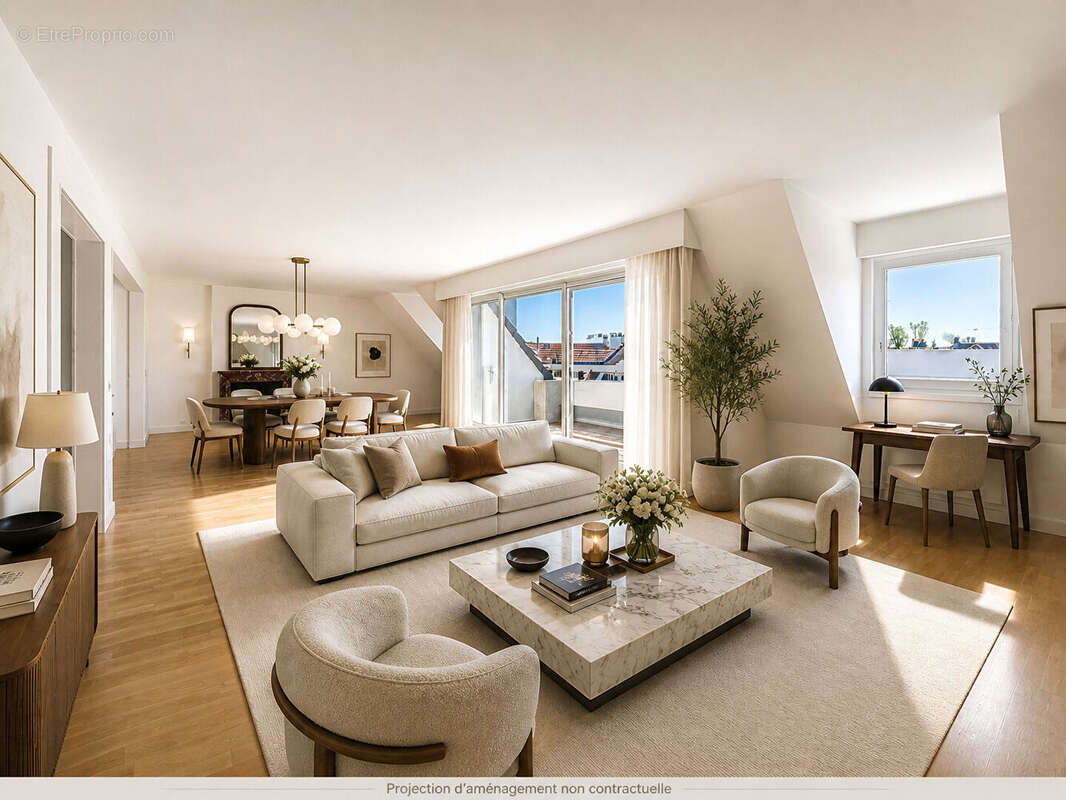 Sceaux centre -  Un duplex d'exception - photo 3