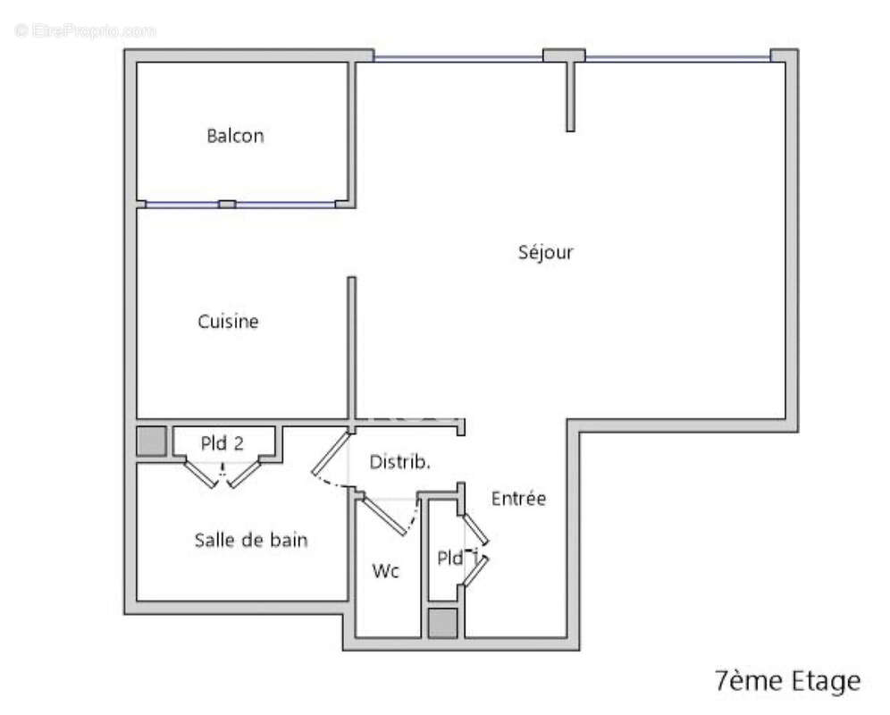Lyon 3   part-dieu - appartement rénové de 40,64m2 hab. avec balcon   garage fermé + cave - photo 17
