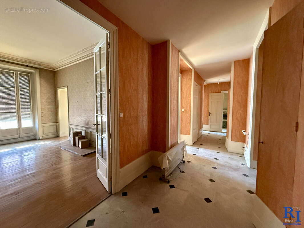 Vaste hall desservant toutes les pièces - Appartement à GRENOBLE
