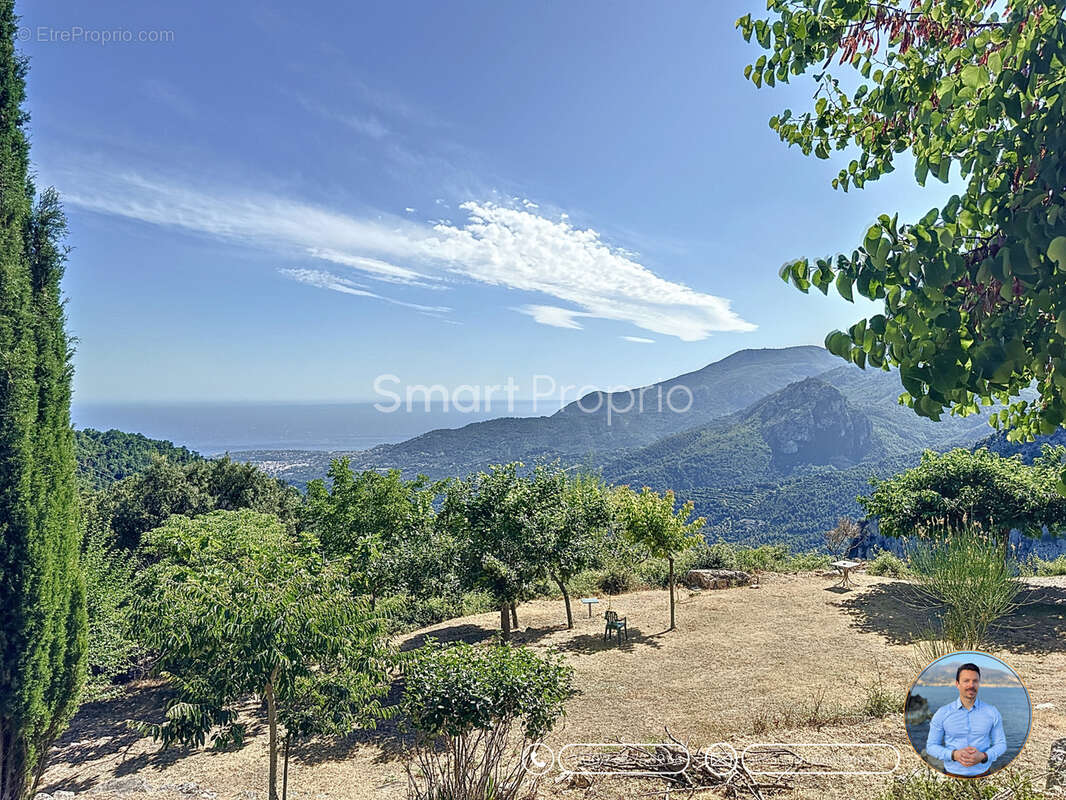 Domaine paradisiaque unique 5 hectars  au calme exceptionnel  - maison autonome 4p - vue dégagée mer - photo 2