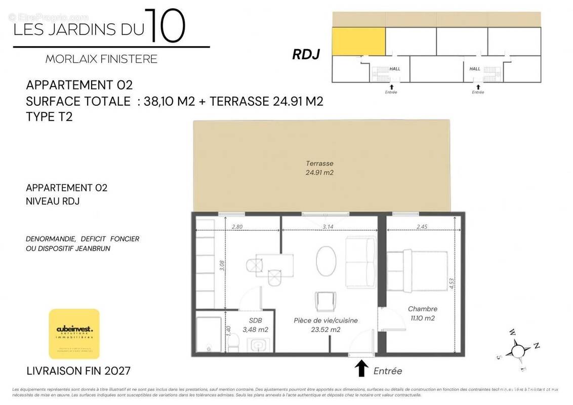 Photo 1 - Appartement à MORLAIX