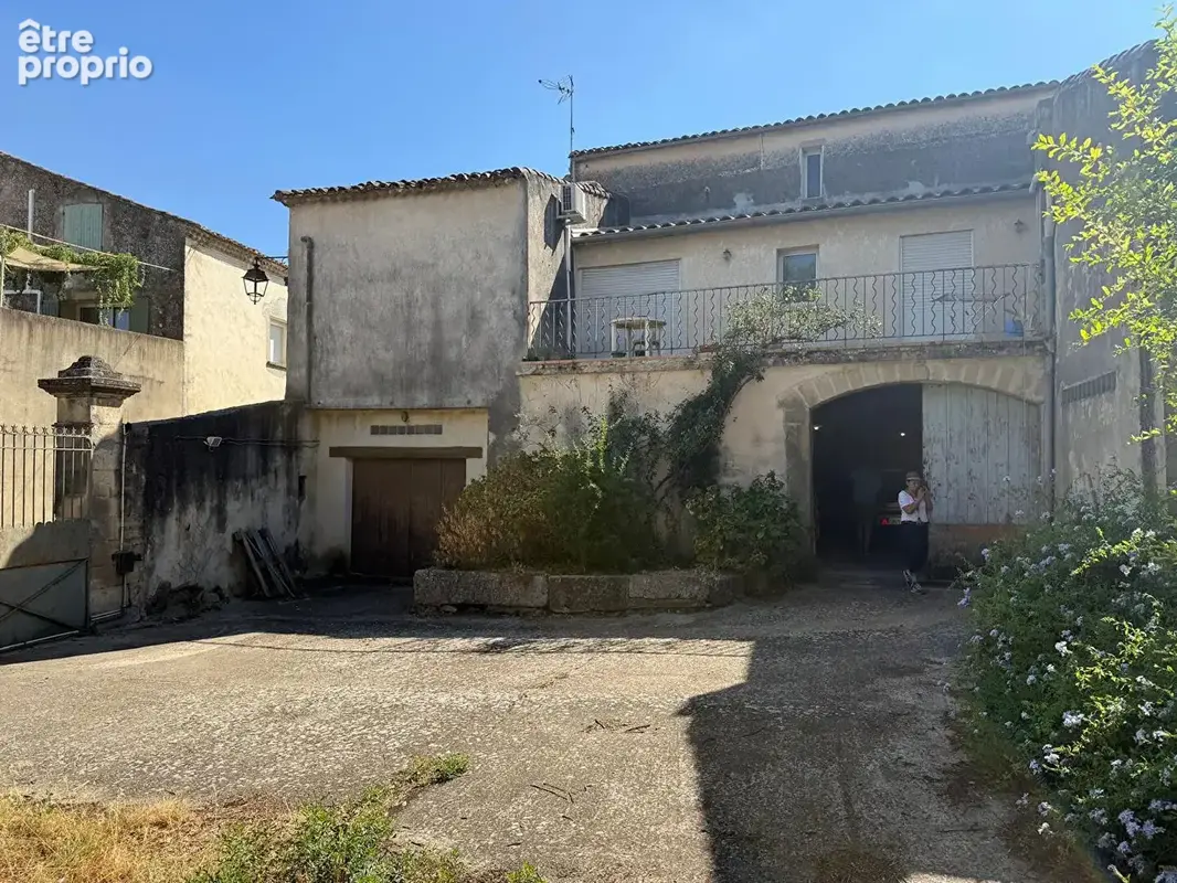 Sommières à 3mn.  MAISON VINGERONNE garage ,remise, et jardin  Pour 3/4 appartements - photo 2