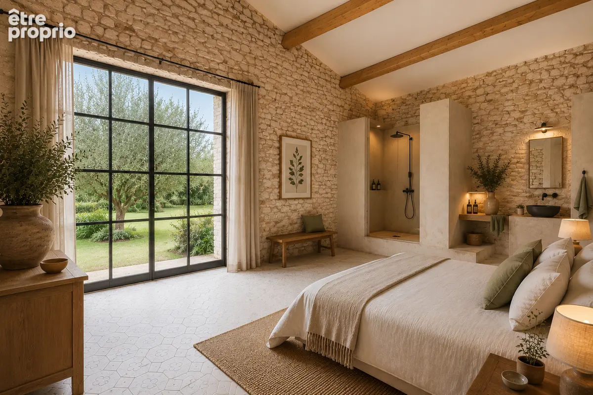 Mas en pierre avec salle de réception 240 m² . Gîtes .Mariages . Entre Uzès et Orange - photo 10