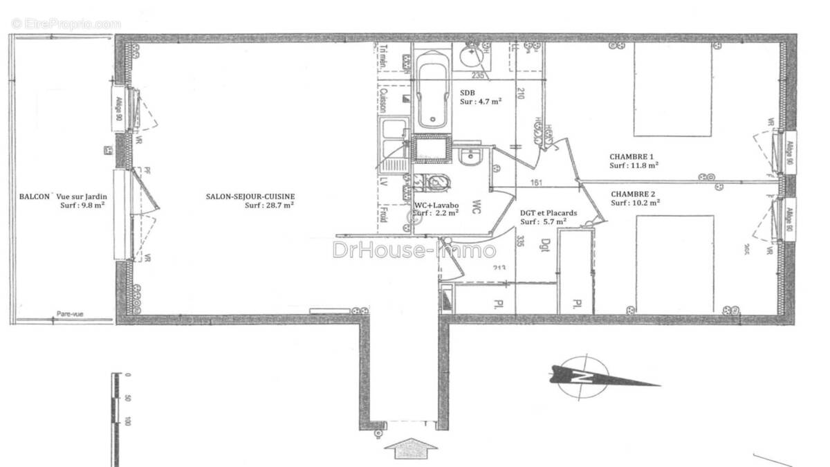 Appartement à SAINT-HERBLAIN