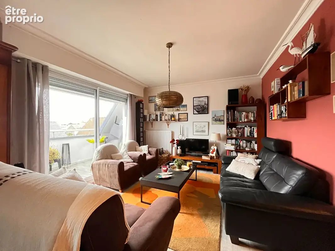 A vendre à CONCARNEAU Centre-ville - Appartement duplex 3 pièces de 74 m² - Résidence AVEC ascenseur - photo 4