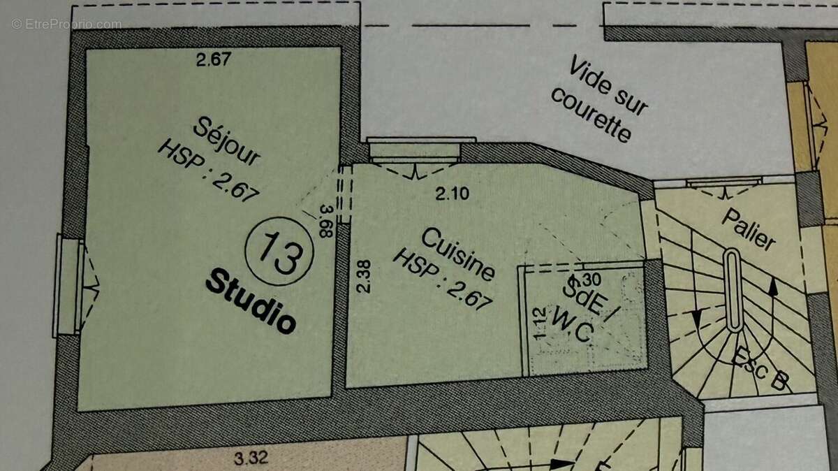 Appartement à PARIS-18E