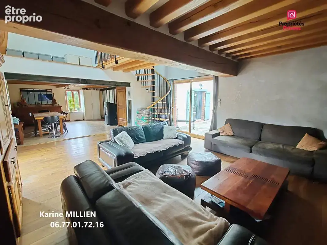 SAINT GERMAIN SUR AVRE Maison individuelle avec studio aménagé - 1 étage - 4 chambres - Petites dépendances pour stockage - Terr - photo 5