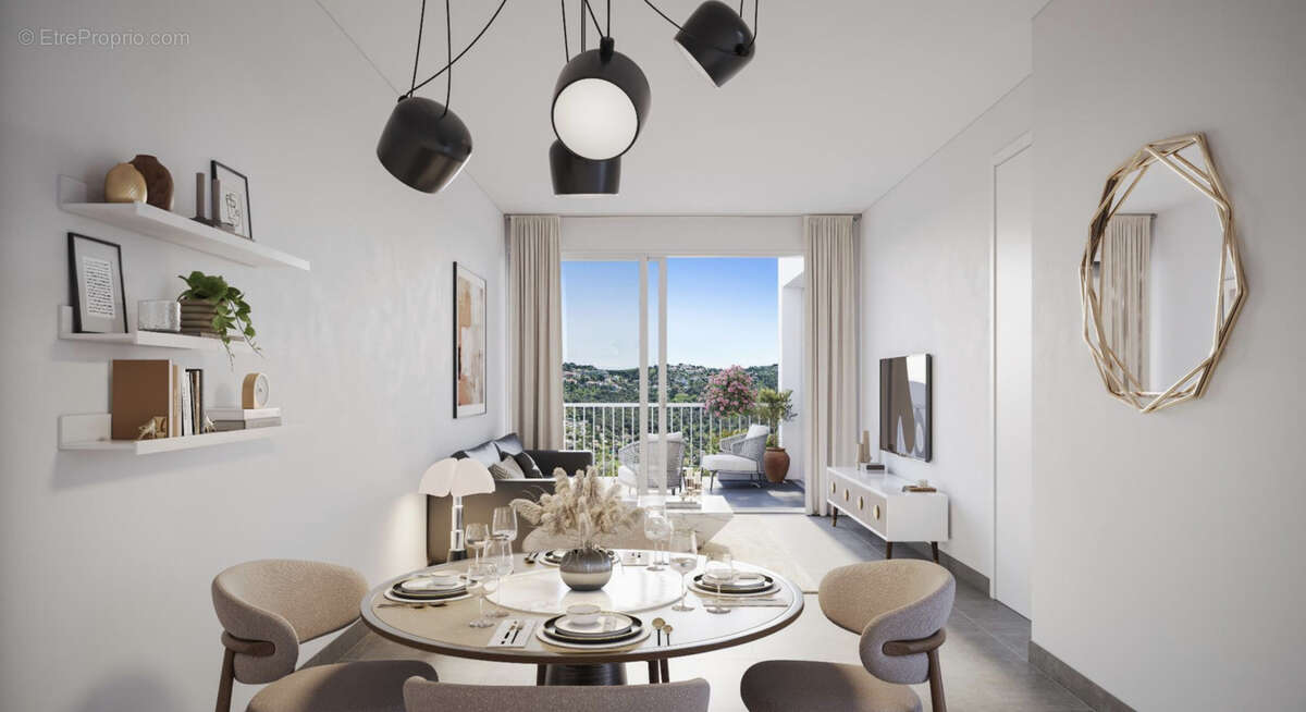 Appartement à LA TURBIE