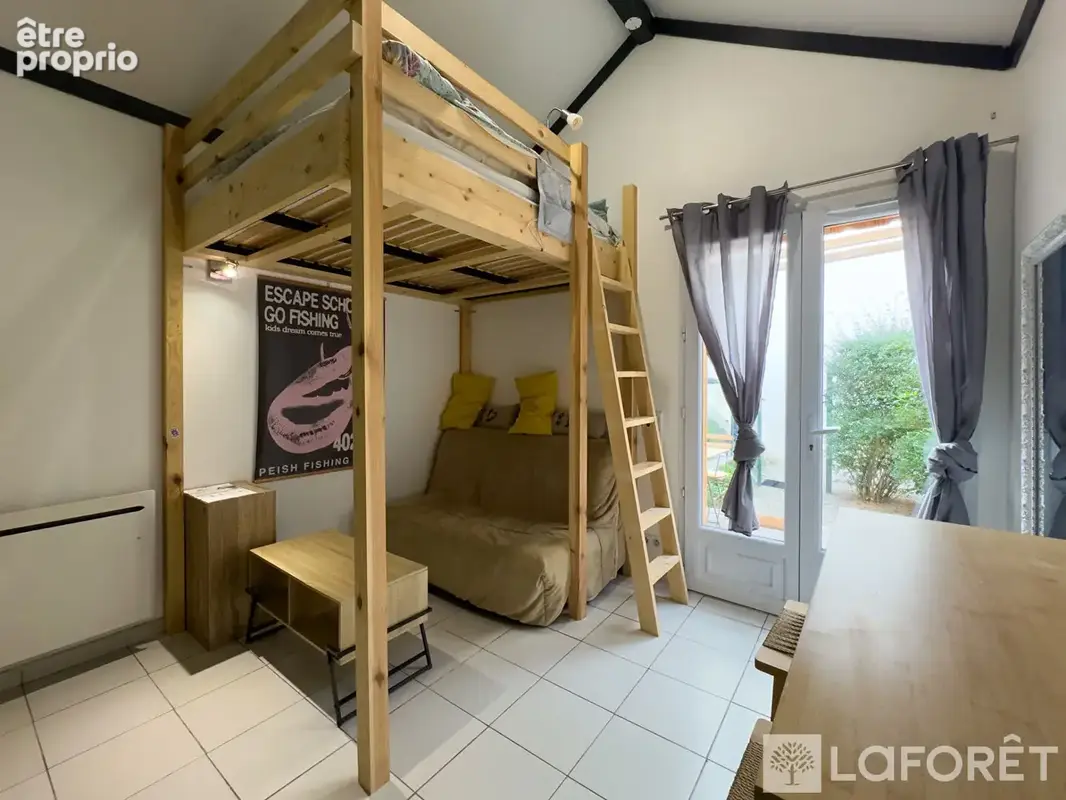 Appartement Biscarrosse Plage 1 pièce 14,3 m² avec jardinet et stationnement - photo 2
