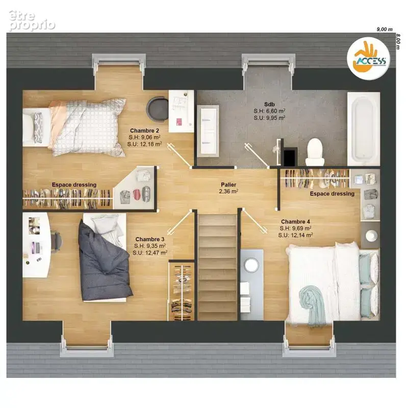 Maison 6 pièces 93 m2 - photo 9