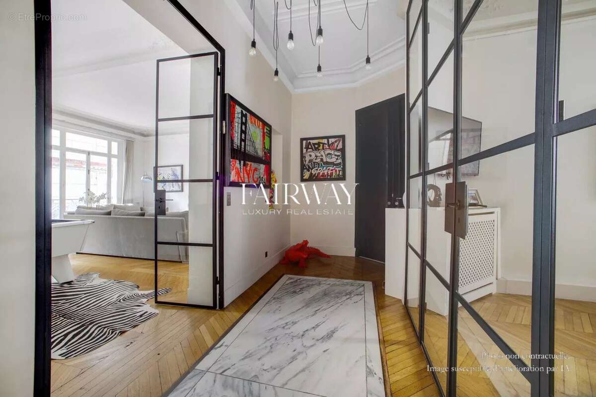 Appartement familial de luxe de 193m² 5 chambres Paris 16ème Boulevard Flandrin - photo 3