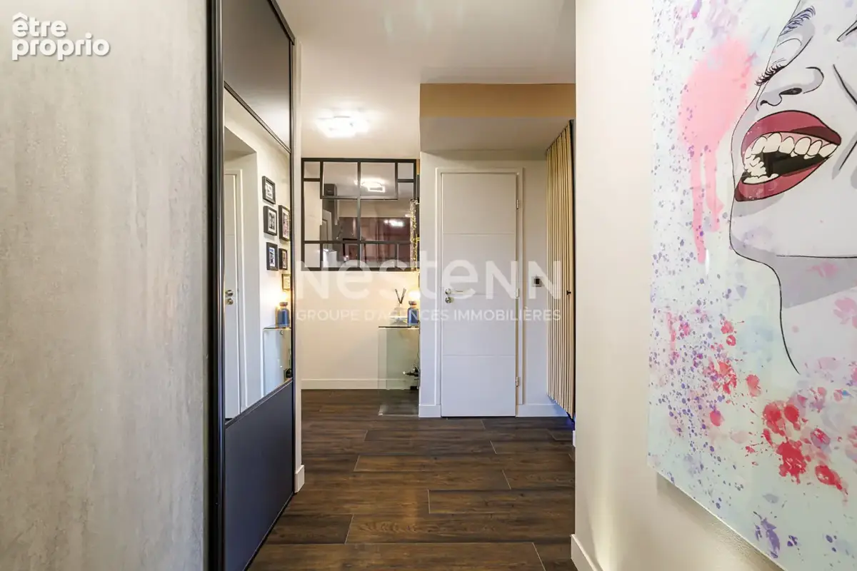 A vendre - 3 pieces - nice corniche fleurie - terrasse d'angle 22 m² - dernier étage - piscine & parc privé - parking privatif e - photo 14