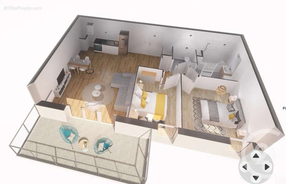 Appartement à TOUSSIEU
