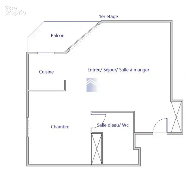 Courbevoie - Coeur de ville - 2 pièces - 41m2 - Balcon cave et parking ! - photo 8