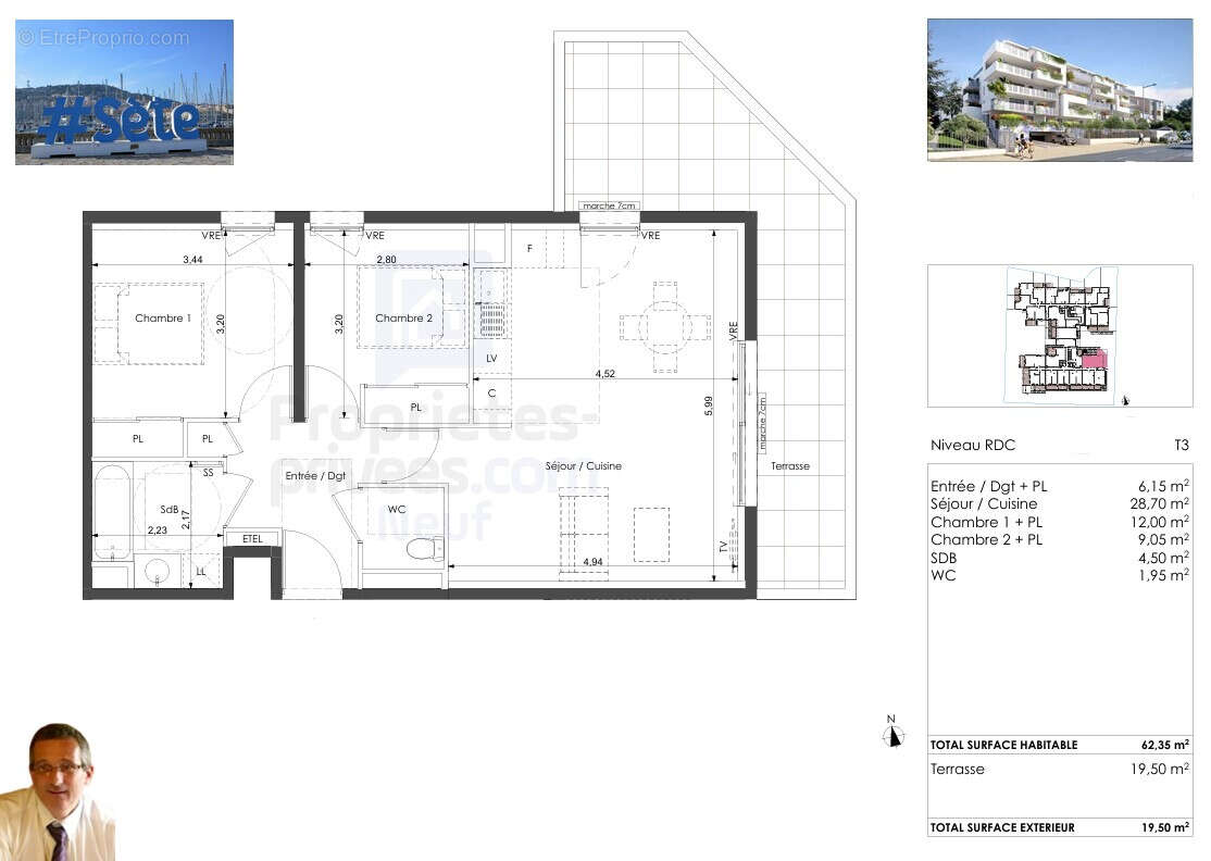 Appartement à SETE