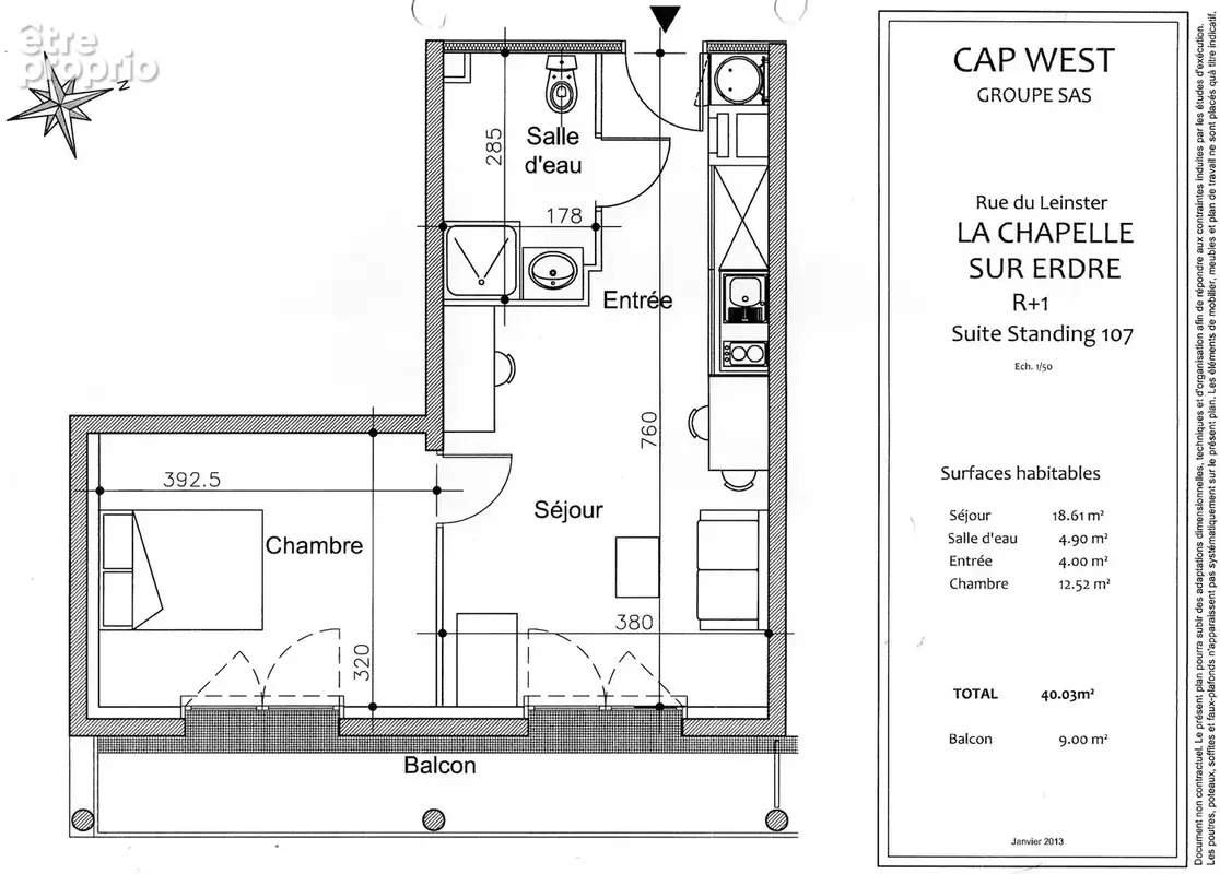 T2 Cap West La Chapelle-sur-Erdre Leinster – loyer  6,23% - photo 11