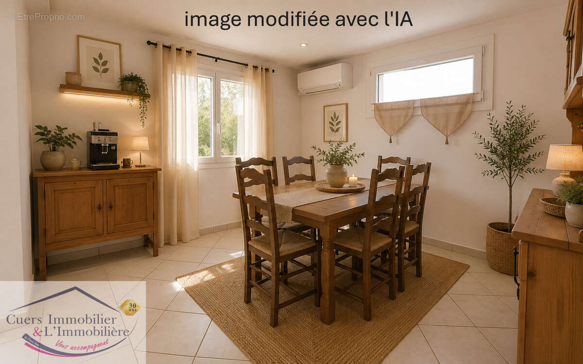 Cuers, villa t6 de 119m2 + garage sur terrain de 496m2 - photo 7