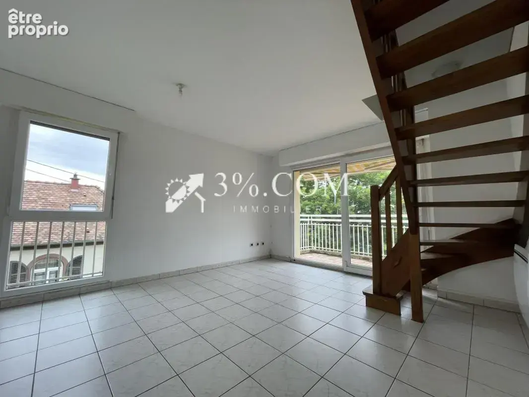 3%.COM - EXCLUSIVITÉ à VENDENHEIM, duplex de F3/4 de 75m2, 1 - photo 2