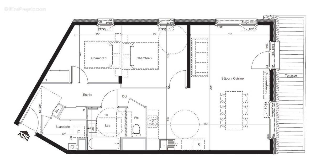Appartement à LES GETS