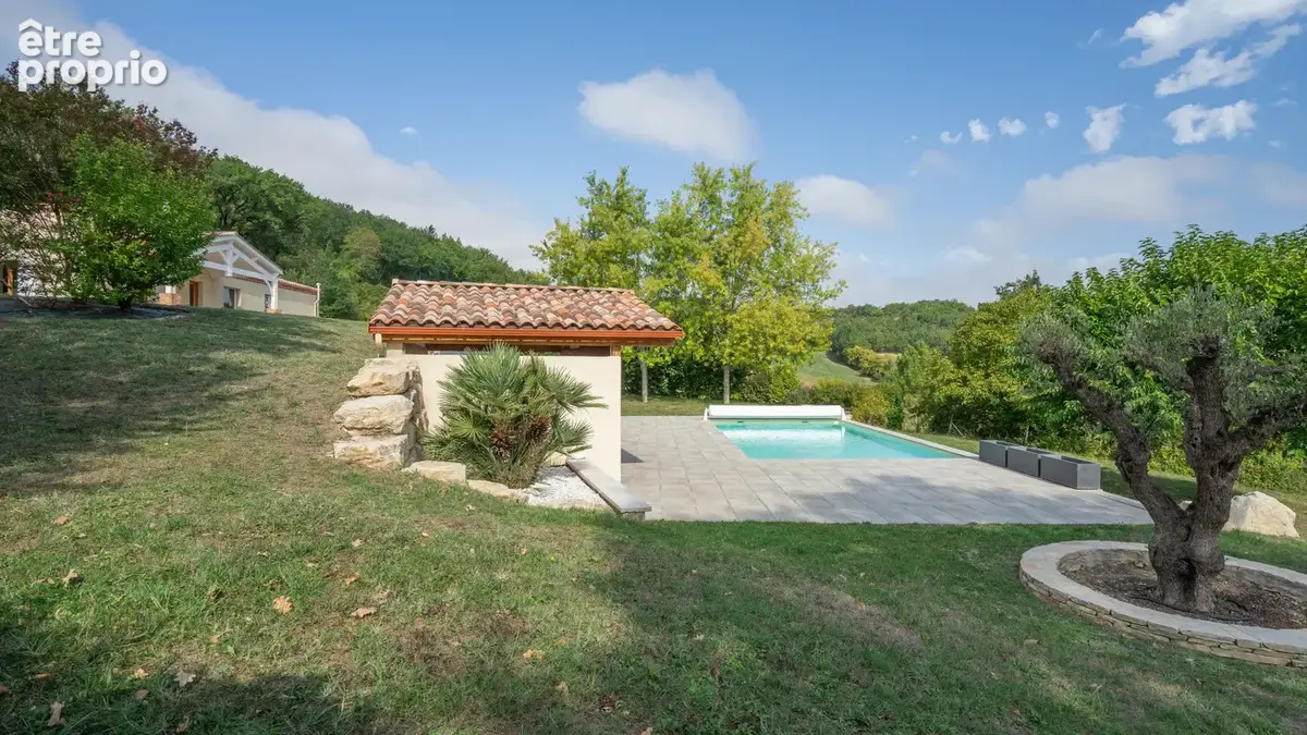 Belle maison contemporaine avec piscine, grand terrain et vue sur la campagne - photo 5