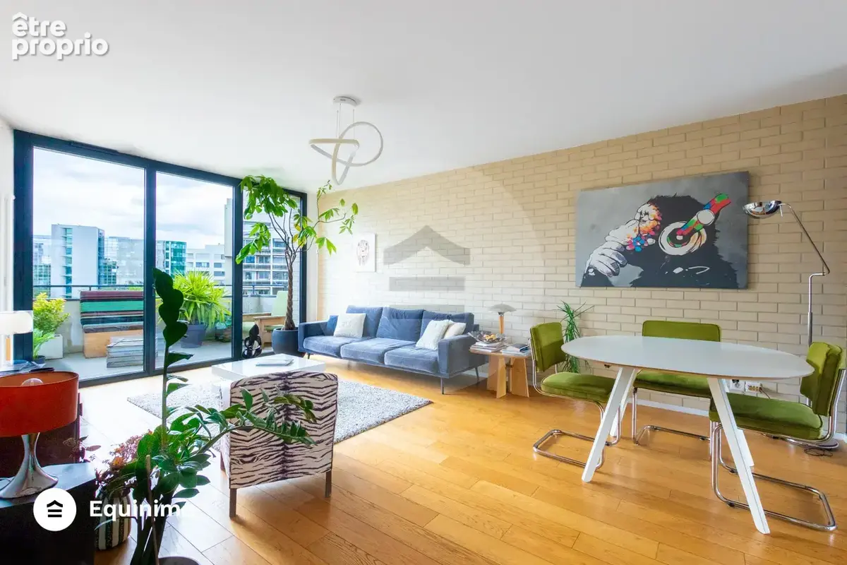 Superbe duplex familial 133 m2, terrasses, vue Canal de l’Ourcq - photo 4