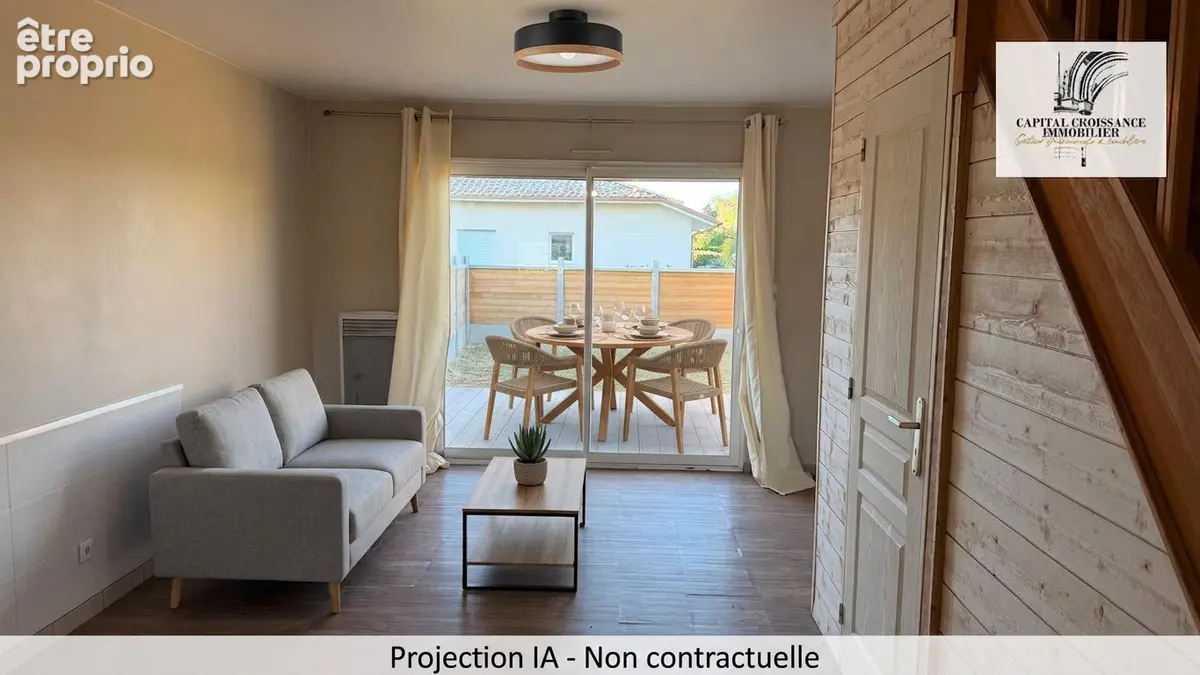 Maison T3 duplex avec jardin - LA TESTE DE BUCH - photo 3