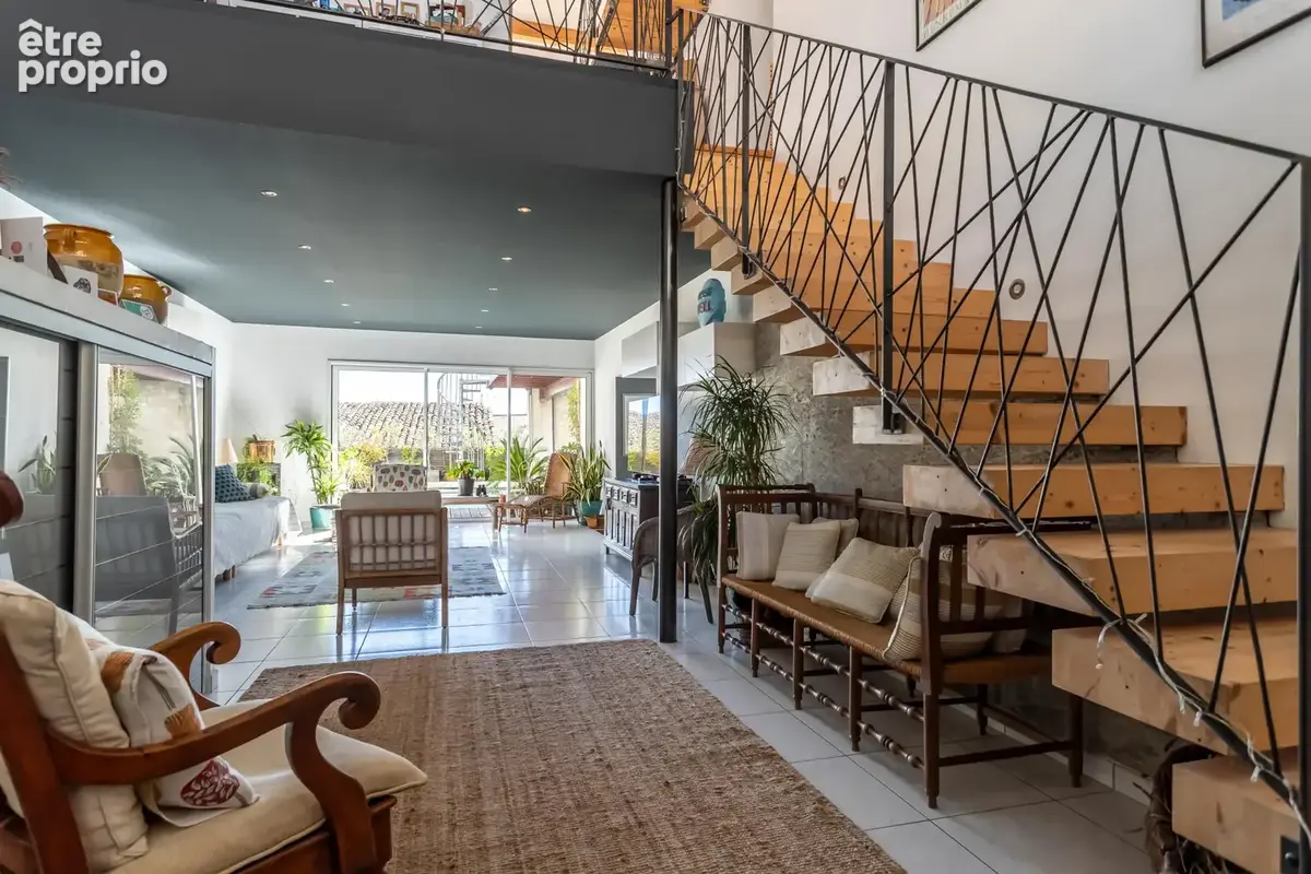 Maison de village avec jardin, piscine, garage et atelier - photo 33