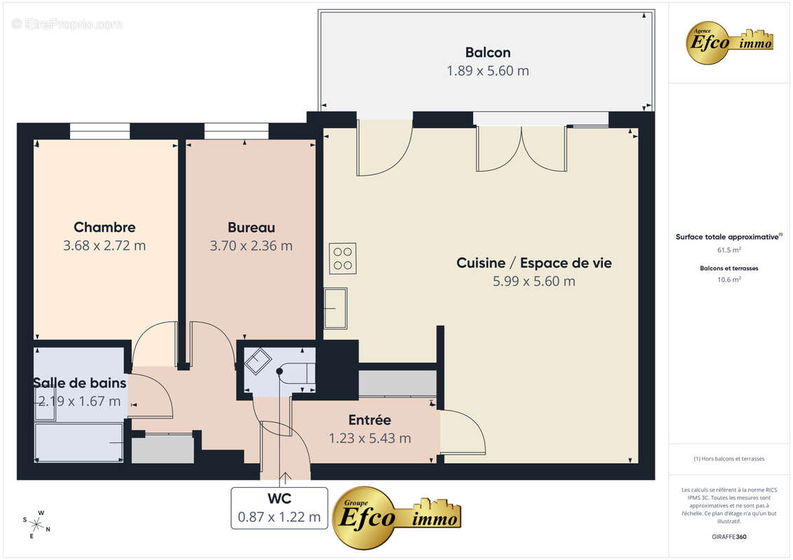 Appartement à ROSENAU
