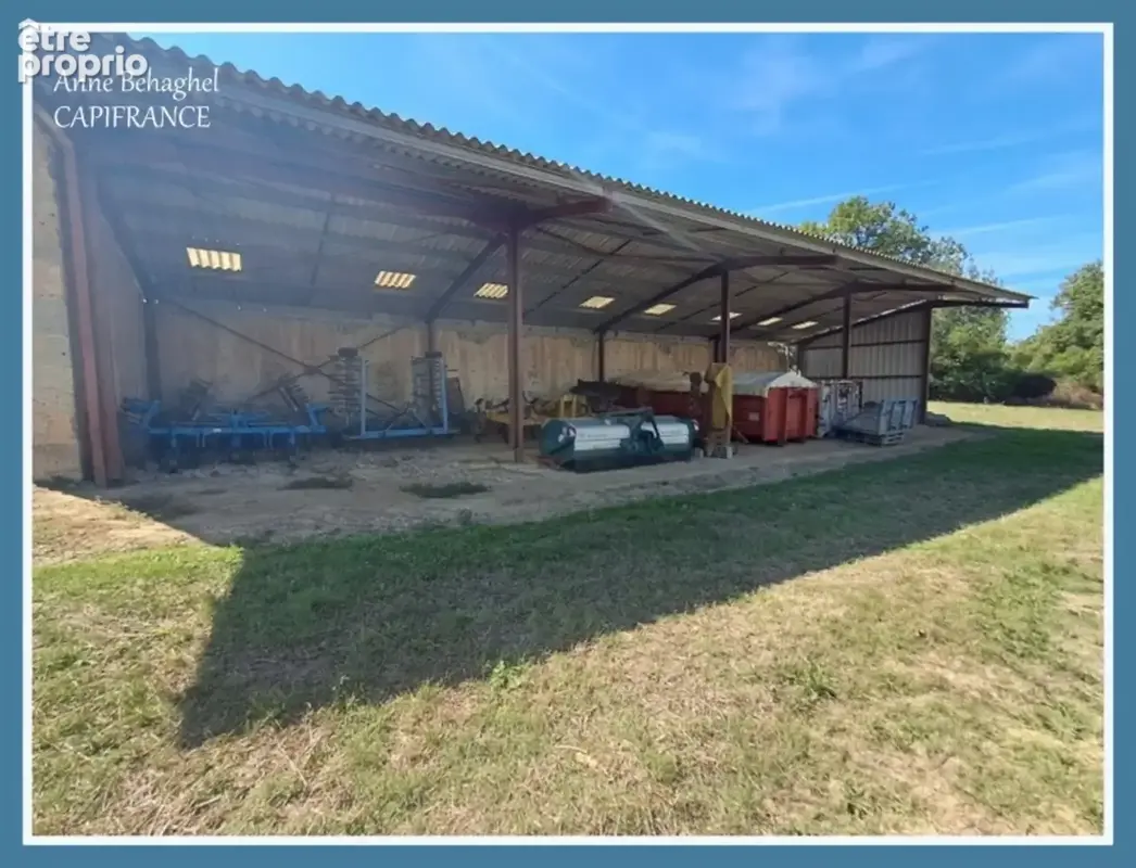 Longère en pierre à rénover MONCRABEAU (47) Terrain 12000 m2 - Hangar 160 m2 - photo 5