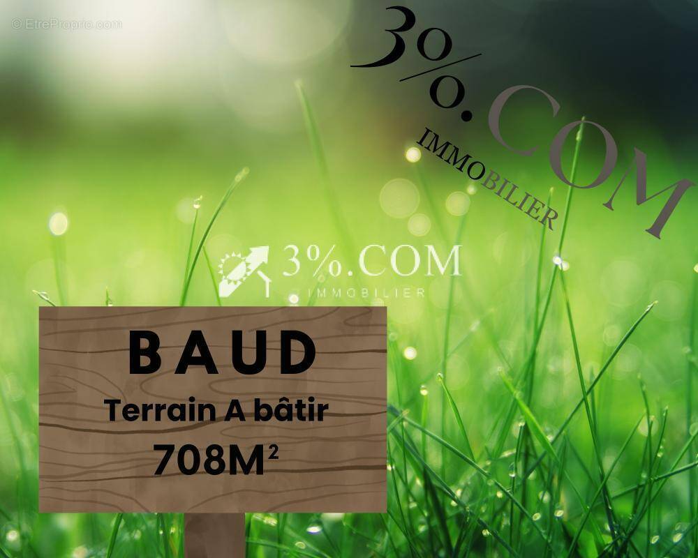 Terrain à BAUD
