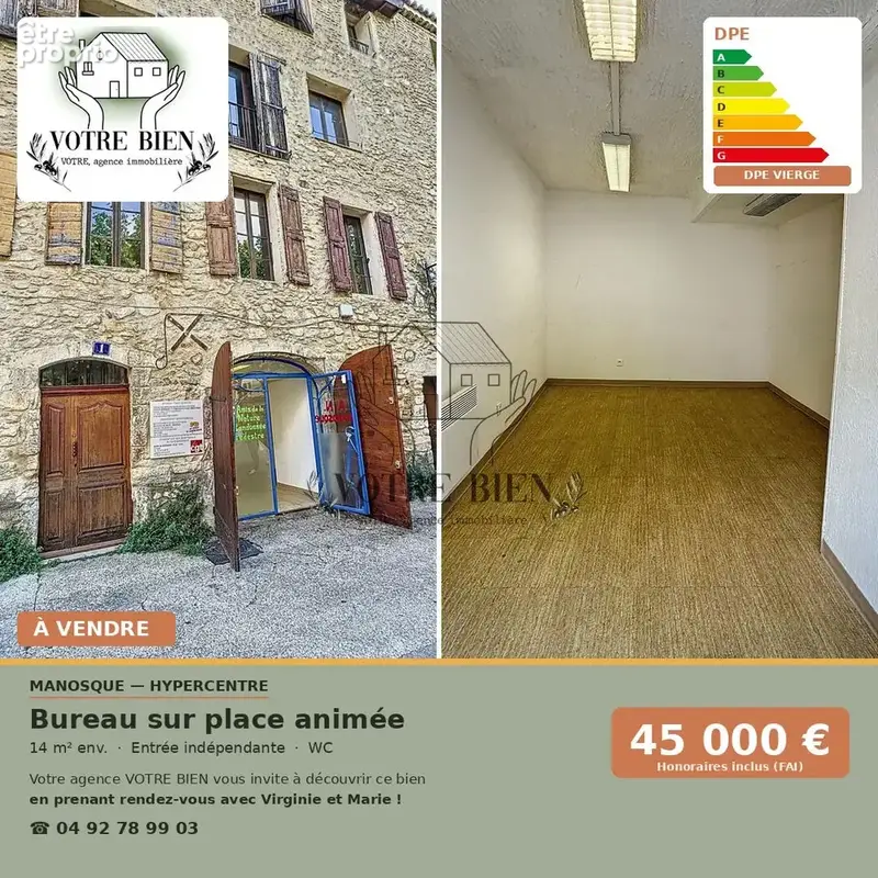 Local commercial Manosque 14 m2 - photo 4