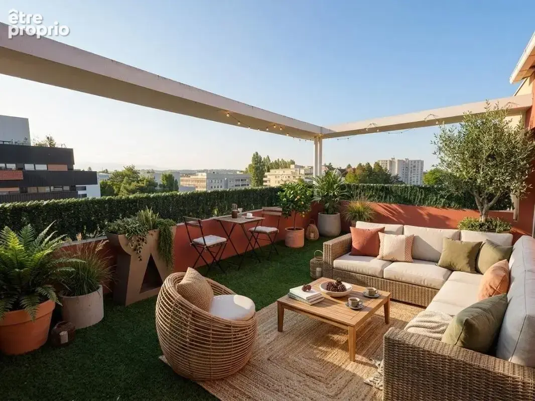 Pau: Appartement d'exception à vendre en dernier étage— Vue panoramique Pyrénées, terrasse 20 m² et piscine dans la résidence - photo 3