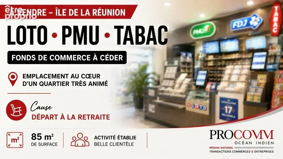 Commerce à SAINT-DENIS