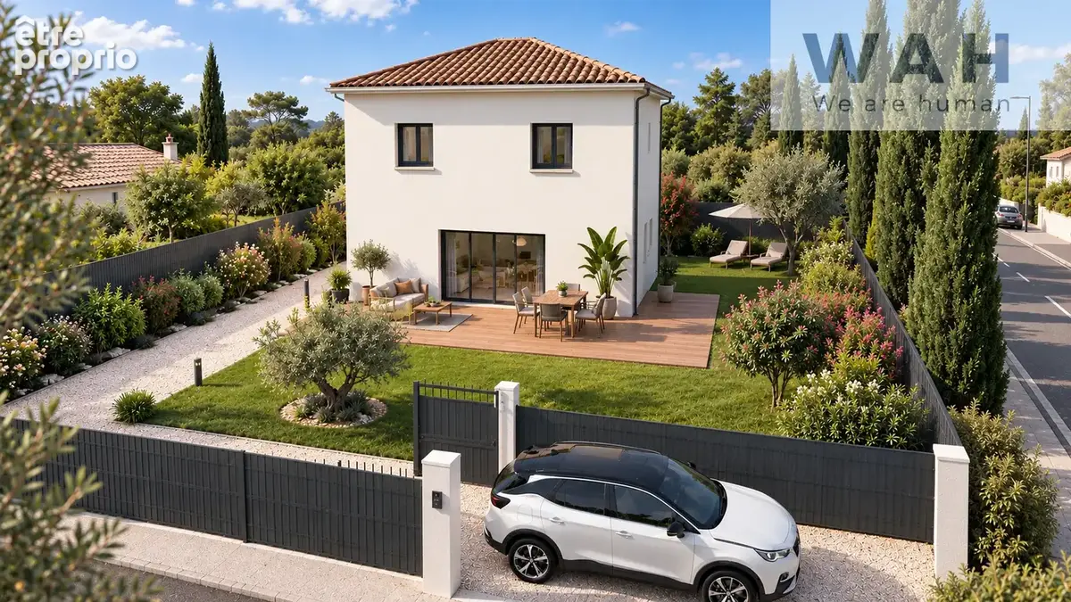 Terrain constructible de 383m2 - aigues vives 30670 - photo 2