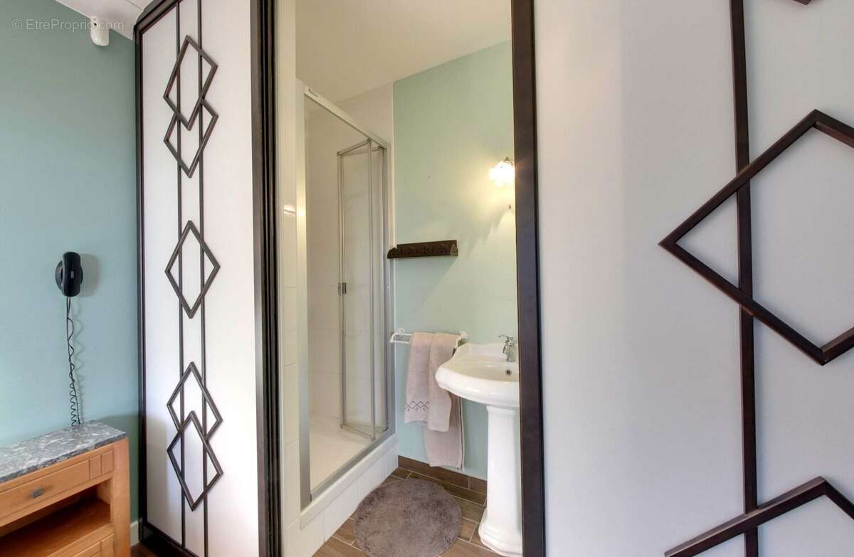 Salle d'eau chambre parentale - Maison à MEYLAN