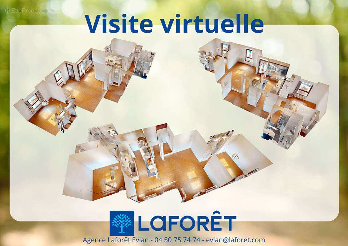 Appartement Evian Les Bains 3 pièces 65.88m² en centre-ville - photo 16