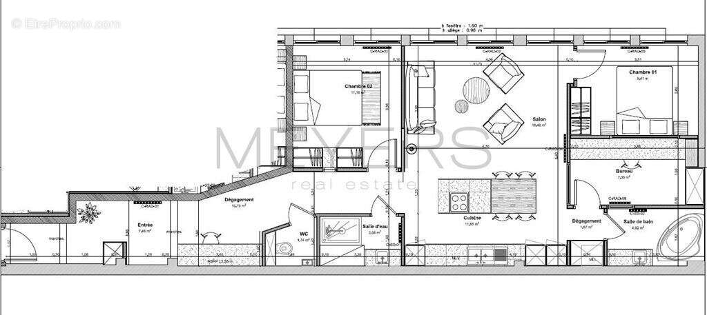 Appartement à COURBEVOIE