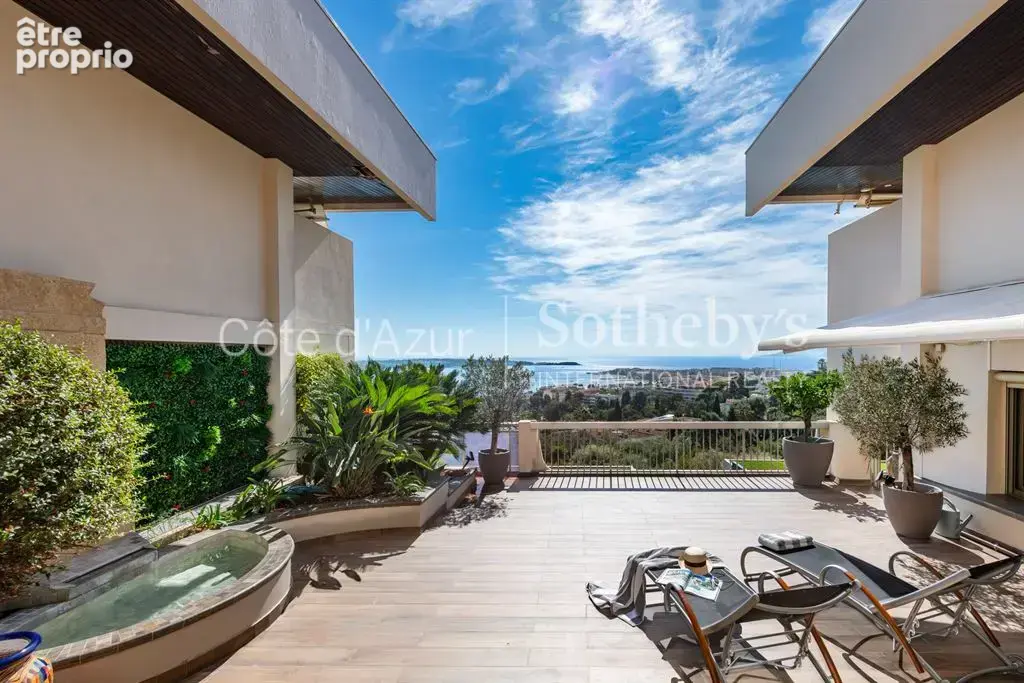 Cannes Californie, penthouse avec terrasse et vue panoramique sur la Méditerranée - photo 9