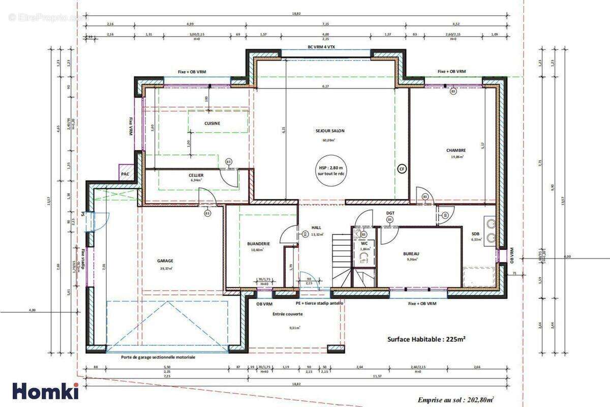 Terrain à MERIGNIES